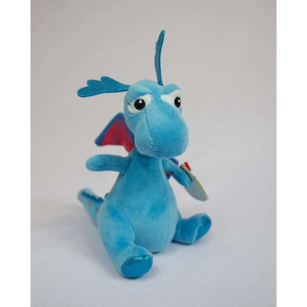 Ty Beanie Babies Disney Doc McStuffins Stuffy Blue Dragon Plush Toy‎ with Tags